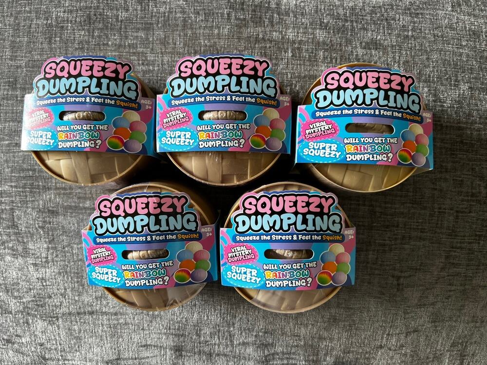 Viral Mystery Squishy Dumpling New Lot Of 5 Brand New